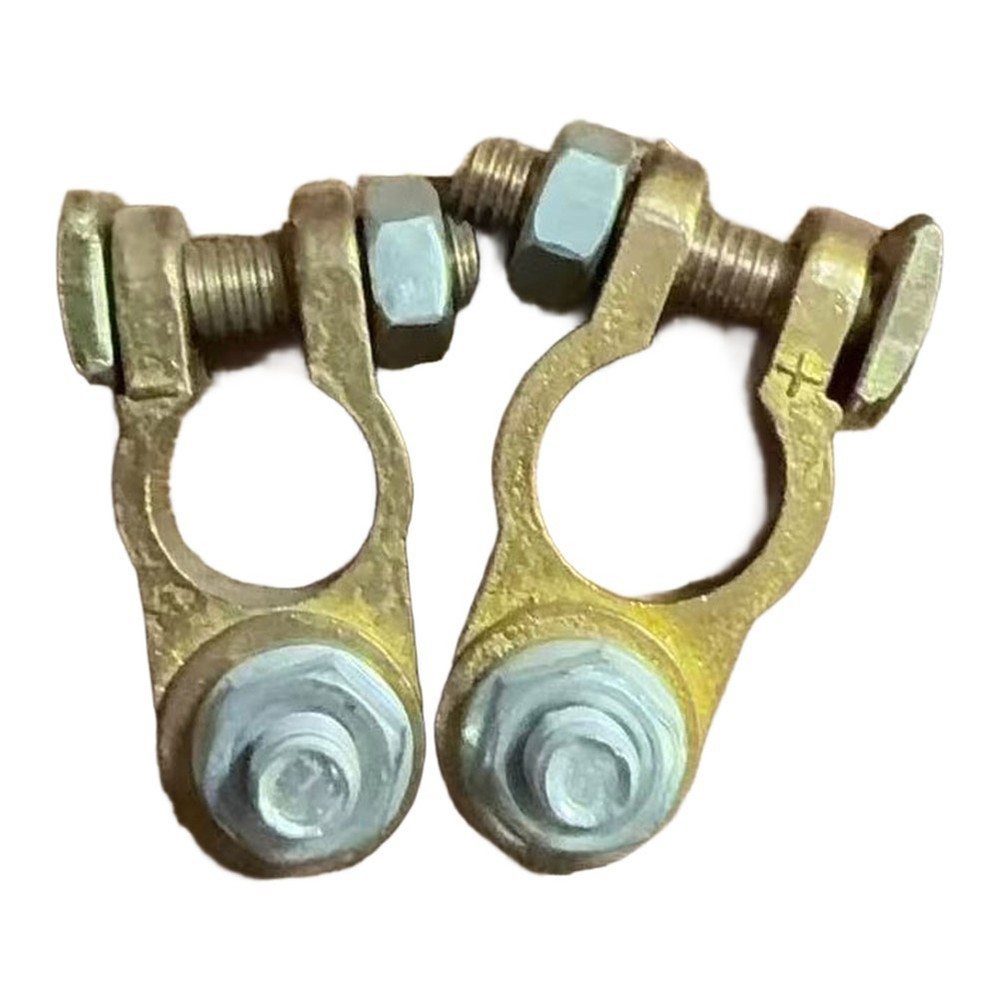 Complete Pair Battery Terminal Clamps for Reliable Connection Stability