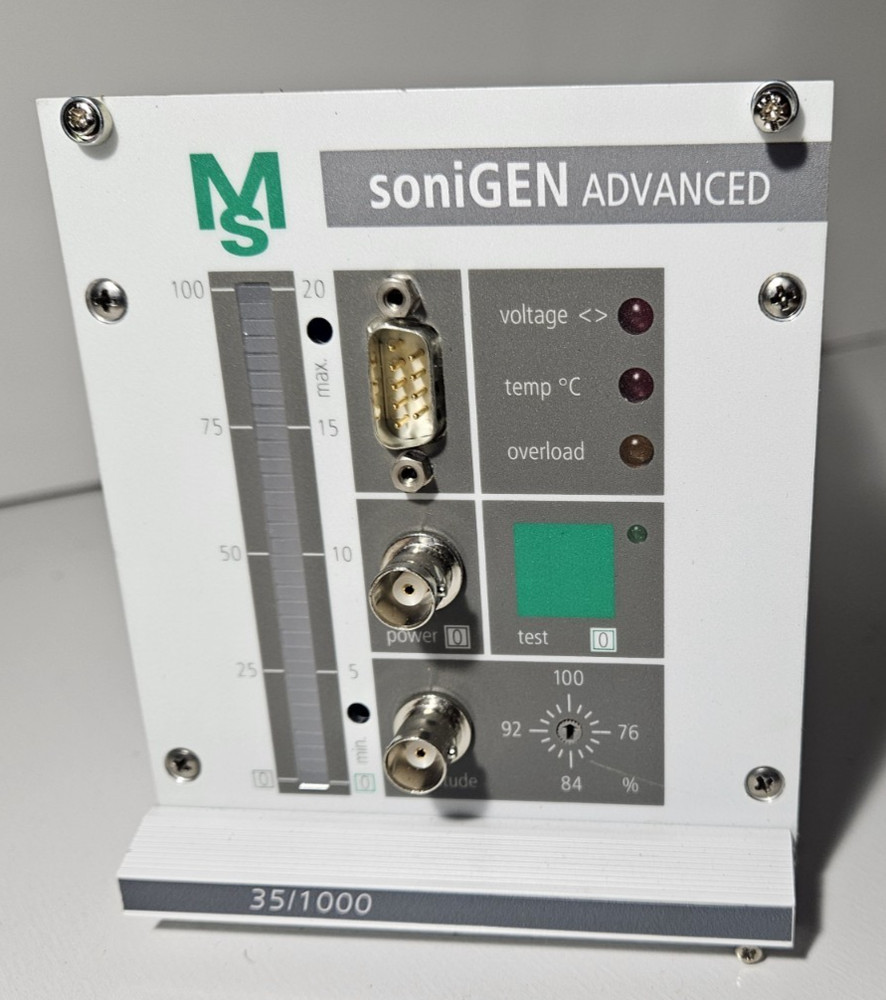 MS SoniGEN Advanced 35/1000 Ultrasonic Welding Generator Industrial Unit Module