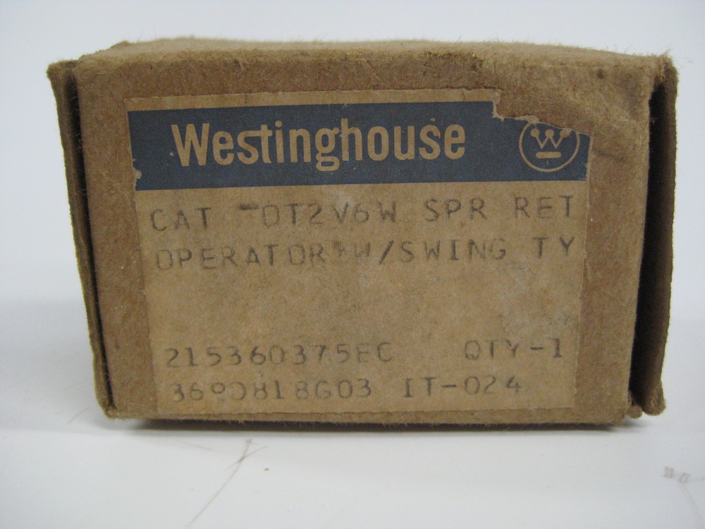 WESTINGHOUSE OT2V6W SELECTOR SWITCH NSMP