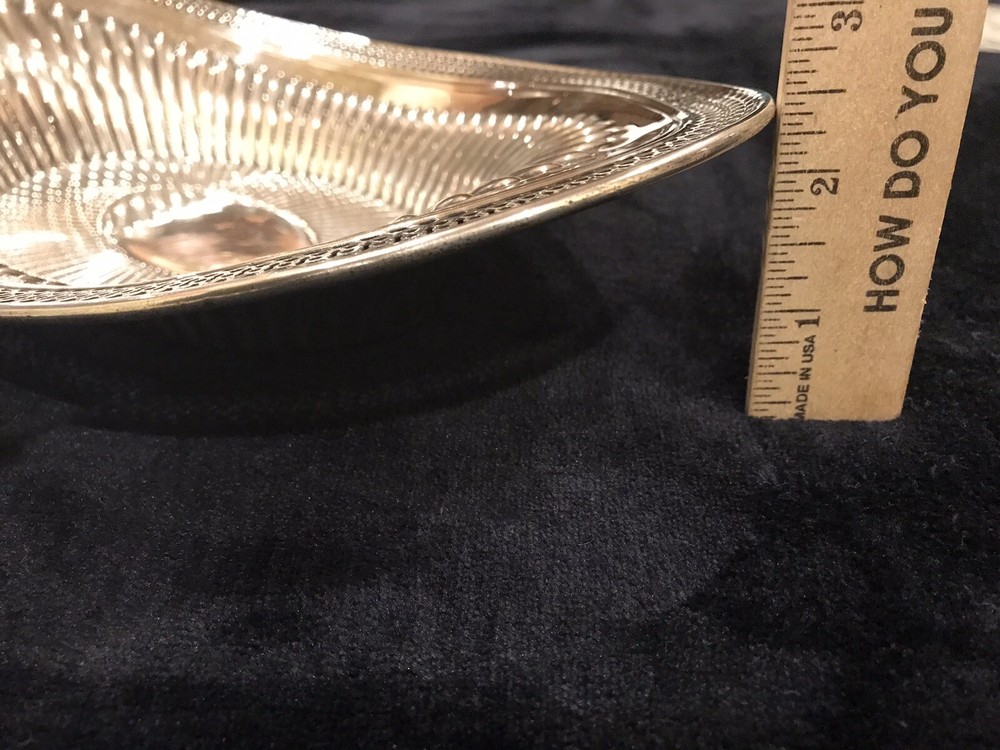 Vintage Sterling Silver Art Deco Dish
