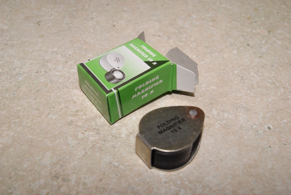 EYE LOOP FOLDING MAGNIFIER WATCH AND CLOCK PARTS