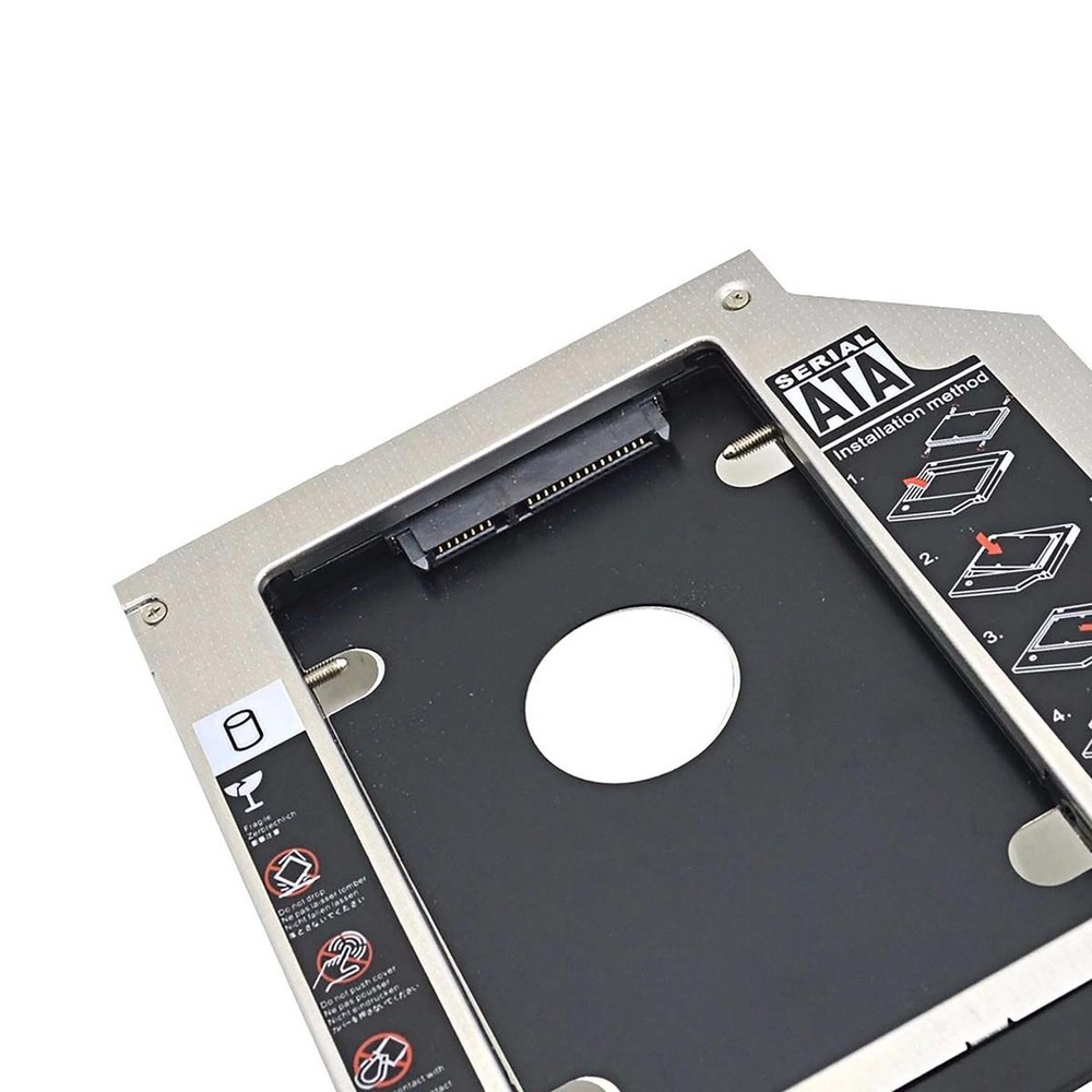 Caddy Hdd Ssd Dvd Cd Sata 3.0 Dell E6320 E6420 E6520 E6430 E6530 9.5Mm