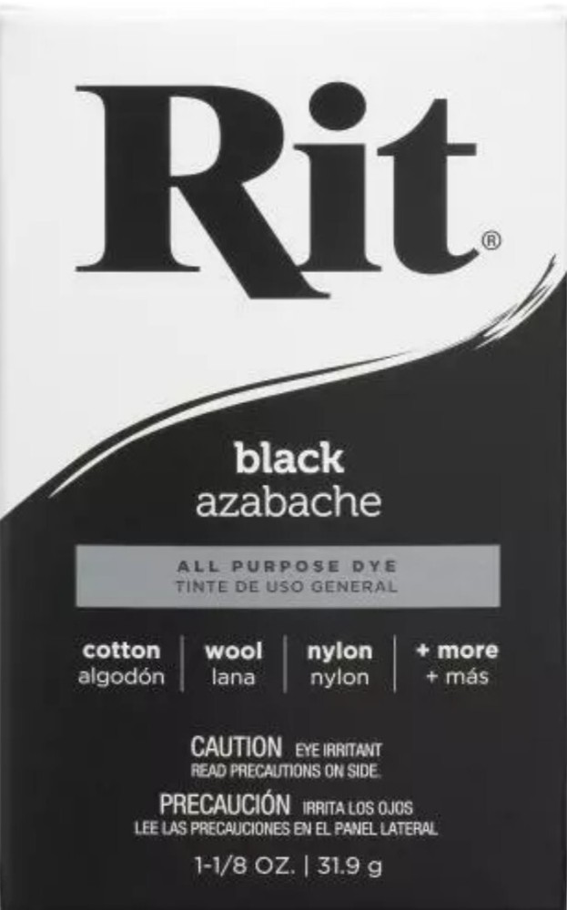 Rit Dye Sewing Powdered Fabric, Black