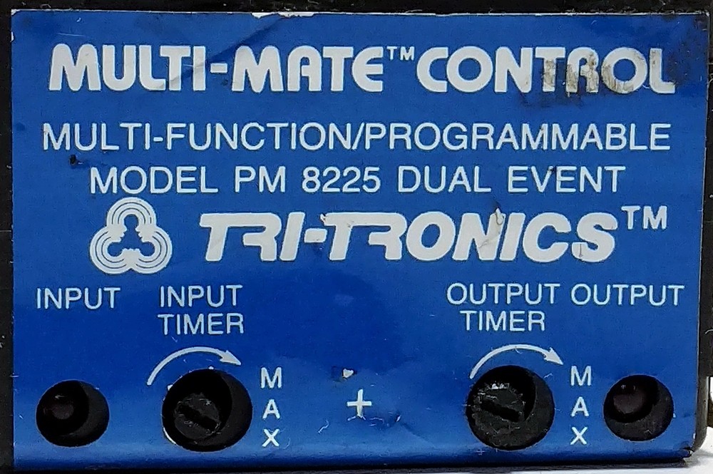 Tritronics PM-8225 Dual Function Programmable Time Delay Relay