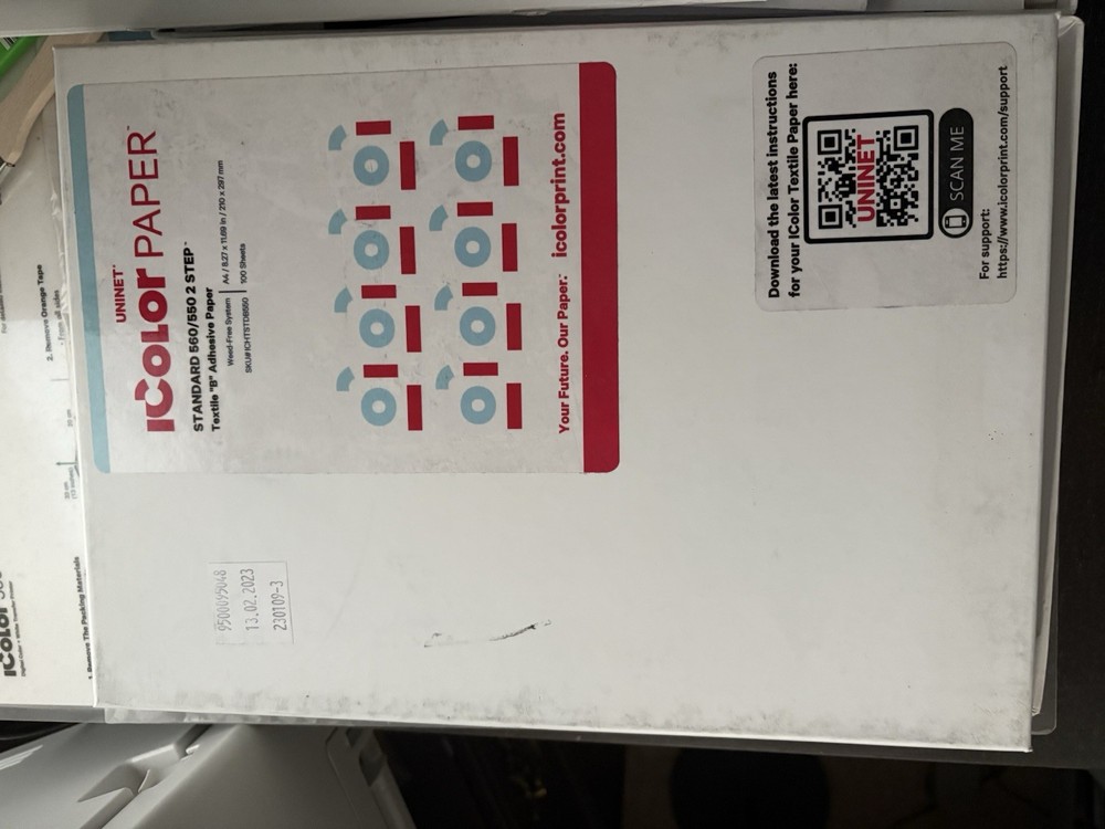 Uninet Icolor 560 White Toner Printer, 2 Step Standard Paper