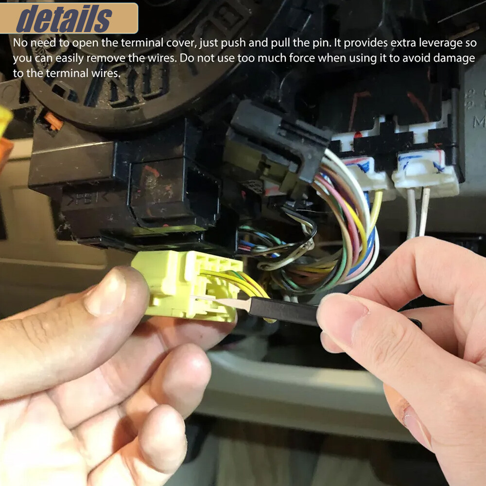 18PCS Car Terminal Removal Tool Kit Wire connector Pin Release Extractor Puller