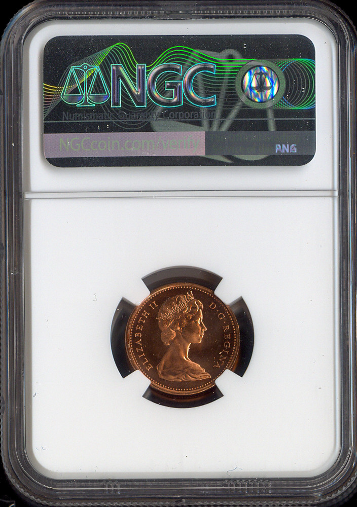 1970 Canada Small Cent 1C NGC MS67 RD MAC - Quality