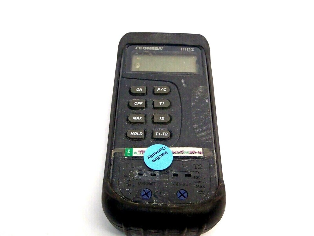 Omega HH12 Dual Input Digital Thermometer