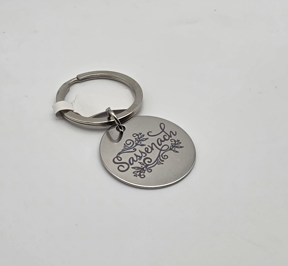Outlander Sassenach Disc Keychain