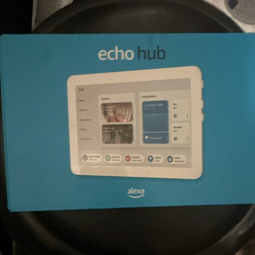 Amazon Echo Hub Alexa Smart Home Control Panel Touchscreen Voice Control Device