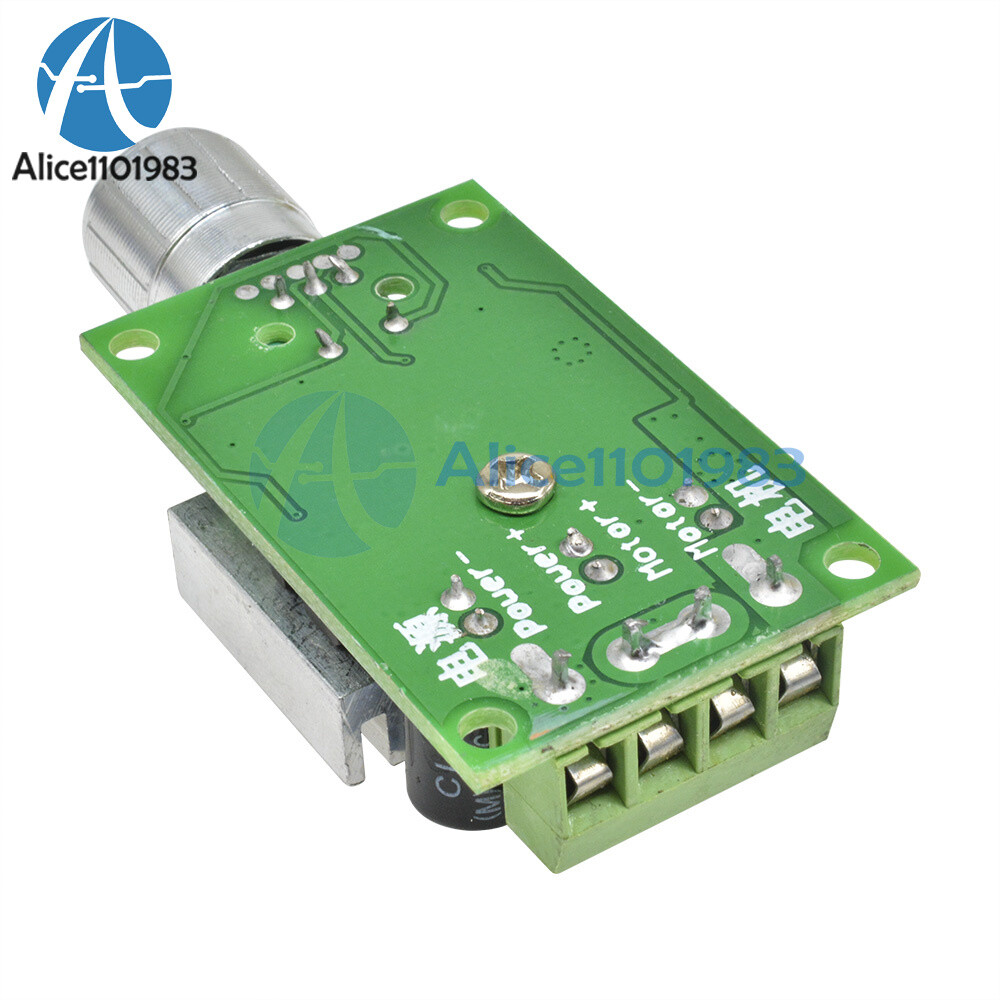 DC 6V 12V 24V 30V 10A DC Motor Speed Controller PWM Controller Board