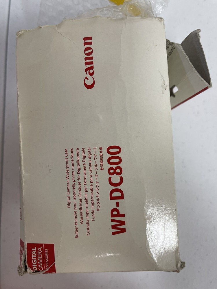 Canon Waterproof Camera Case WP-DC800 With Box