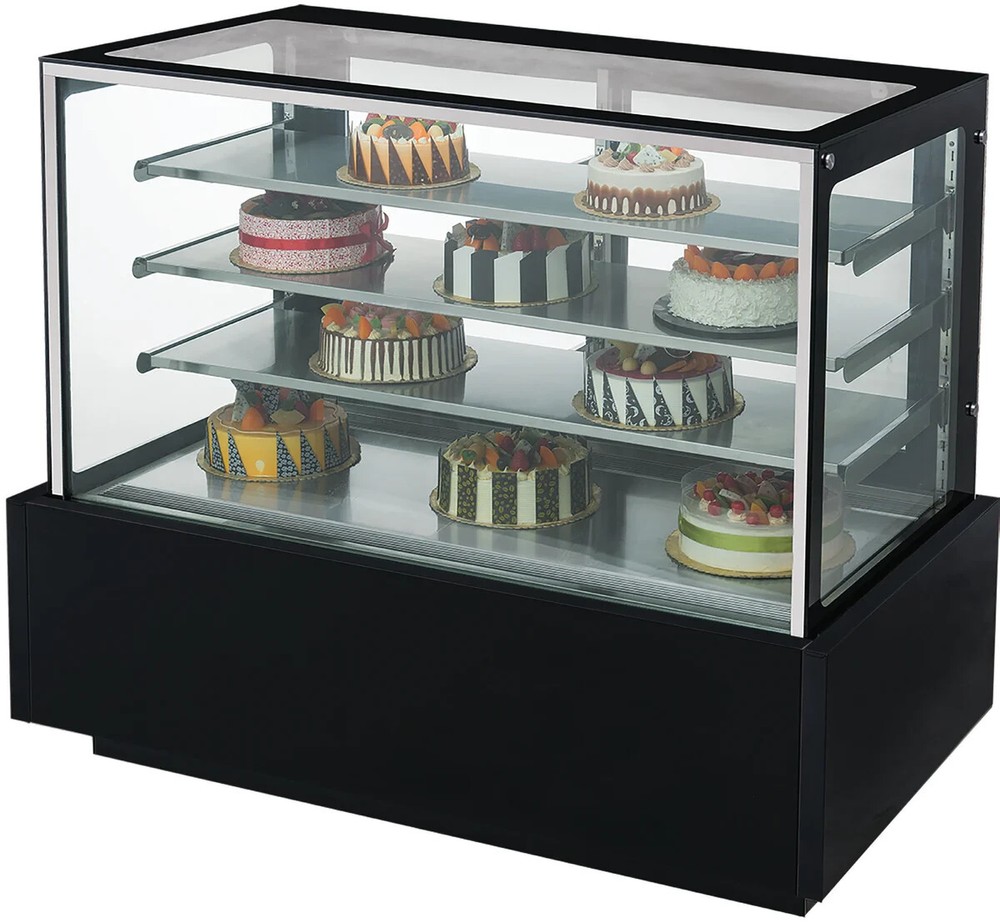 Commercial 36" Straight Glass Bakery Case