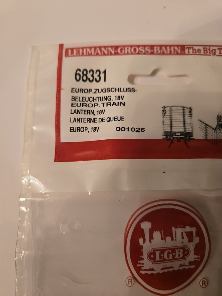 LGB 68331 Lantern 18V Unopened New