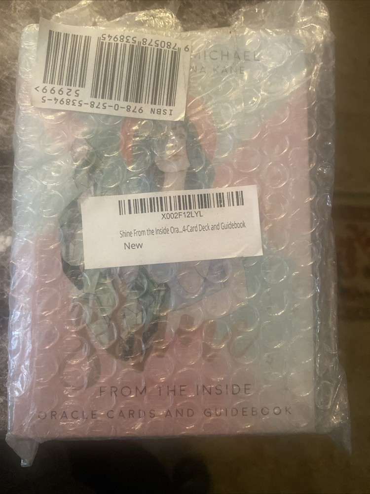 Shine From The Inside Oracle Cards & Guide Book (Excellent Condition)