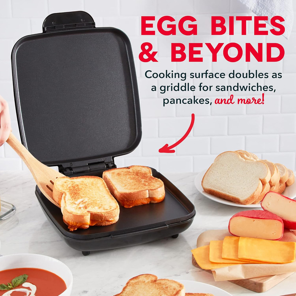 Family Size Egg Bite Maker - Electric Egg Bite Maker with Non-Stick Silicone Cup