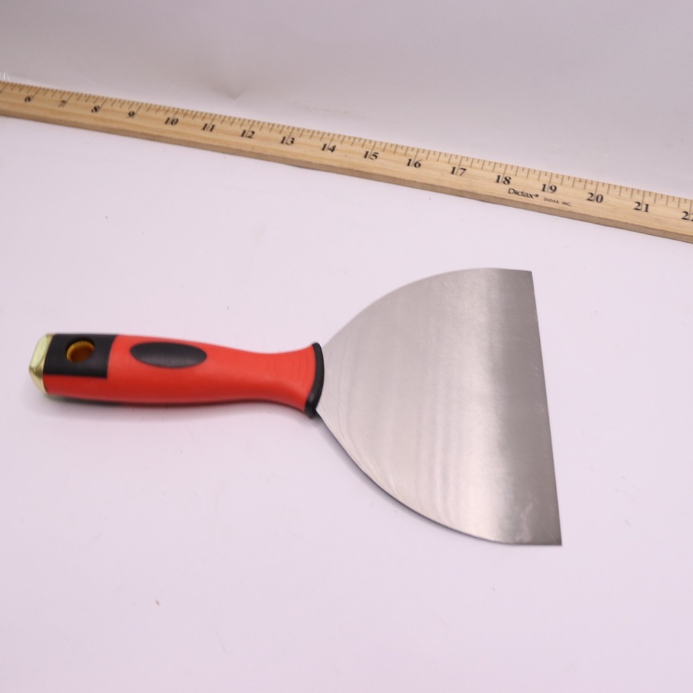 Walboard Tool Putty Knife HCS Blade Flexible Blade Soft-Grip Handle
