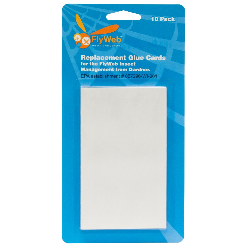 Flyweb Fly Light Glue Boards (10 pk) BLACK FlyWeb Replacement Glue Boards BLACK