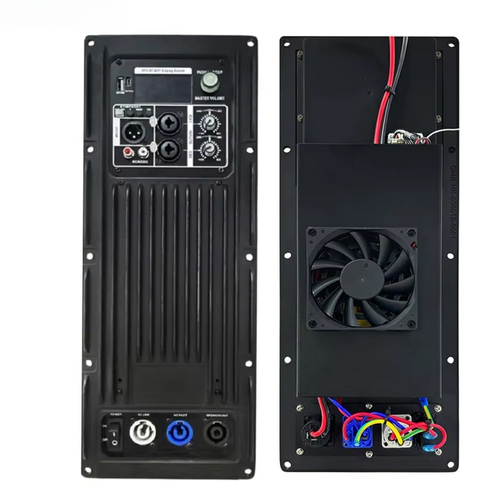 Class D 1300W 2-Channel Active Module with Circuit Hardware Protection