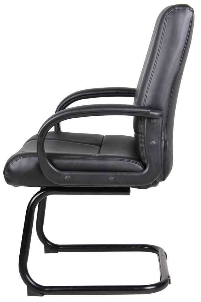 Boss CaressoftPlus Mid Back Guest Chair MODEL # B7909