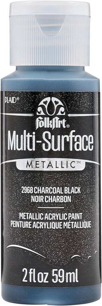 Multisurface Metallic Paint Charcoal Black