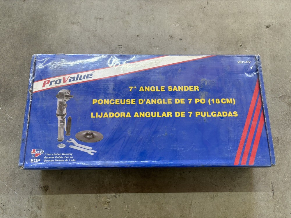 ProValue 7" Pneumatic Angle Sander 2311-PV