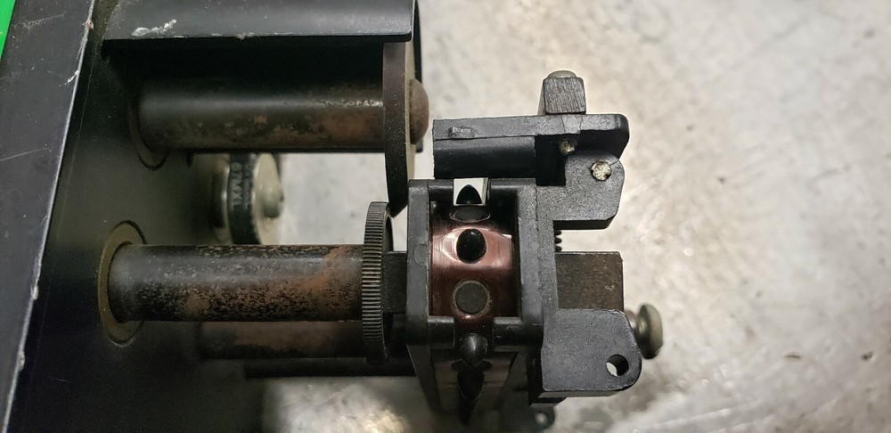 ATC-210 Hand Operator Lead Former with NON-WORKING Counter. PART UNIT ONLY