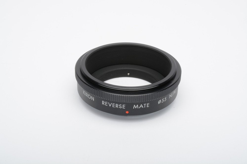 Kiron Reverse ring adapter 55mm to Nikon AI mount, Mint-