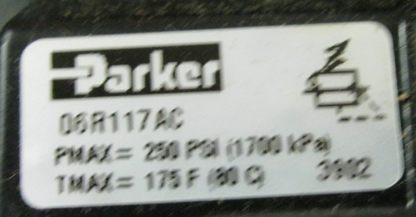 Parker 06R117AC Regulator 1/4"