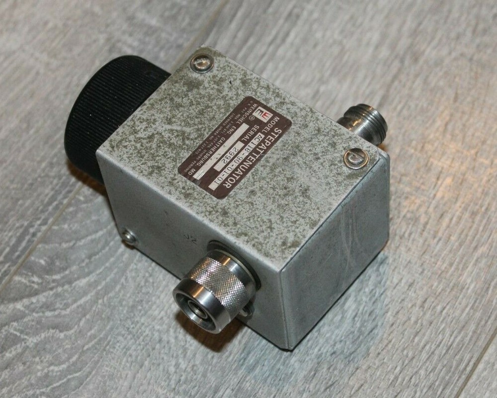 WEINSCHEL STEPATTENUATOR MODEL: AC118-90-01-01..Used & Untested