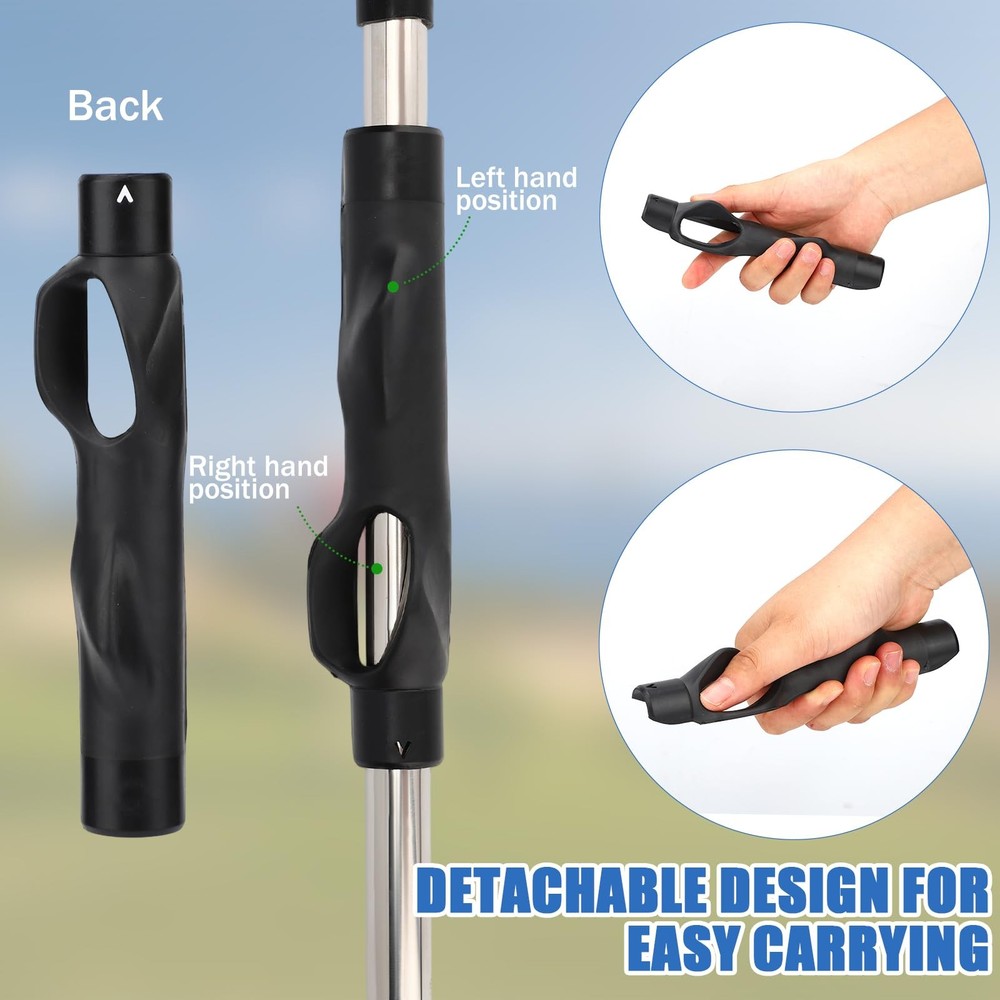 2pcs Golf Trainer & Swing Correcting Arm Band, Golf Grip Training Tool Kit fo...