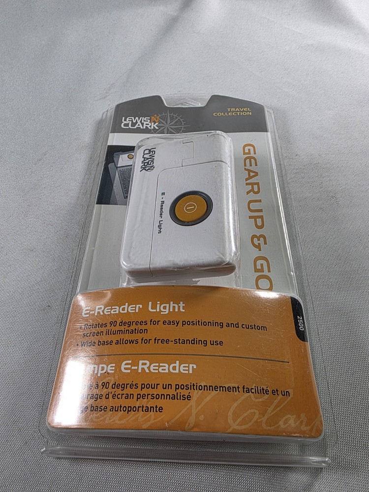 Lewis N Clark Travel Collection E-Reader Book Light