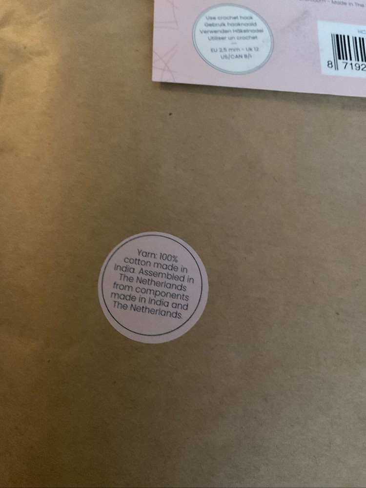 Handicraft Zebra Crochet Kit