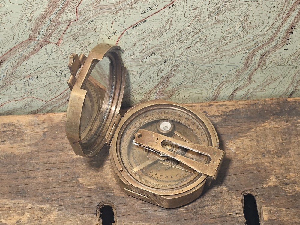 Stanley London Brass Compass