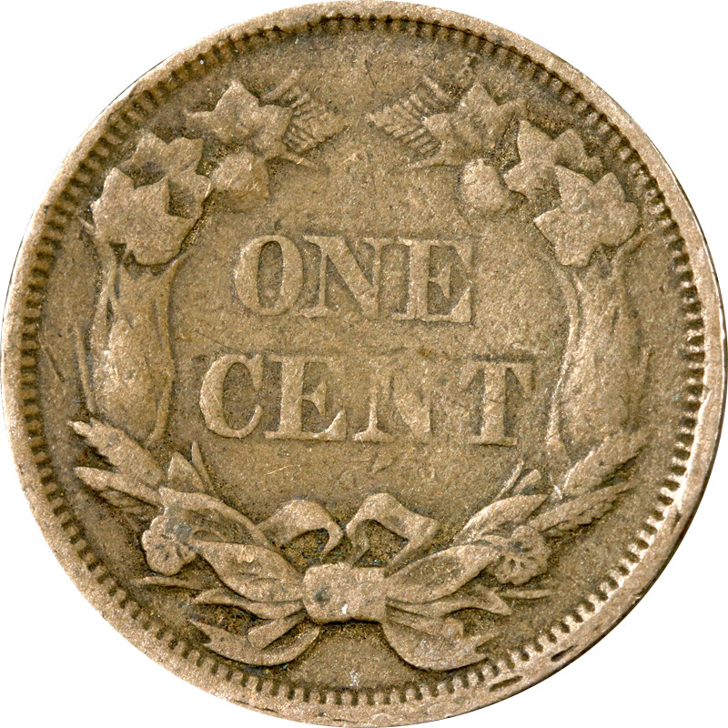 1858 Flying Eagle Cent - CUDS At Date