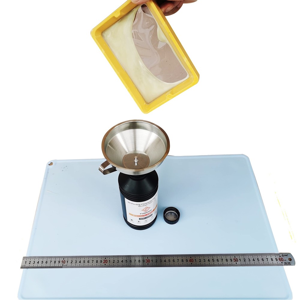 15 Kinds LCD 3D Printer Accessories Post Processing Tool Kit Silicone Mat Con...