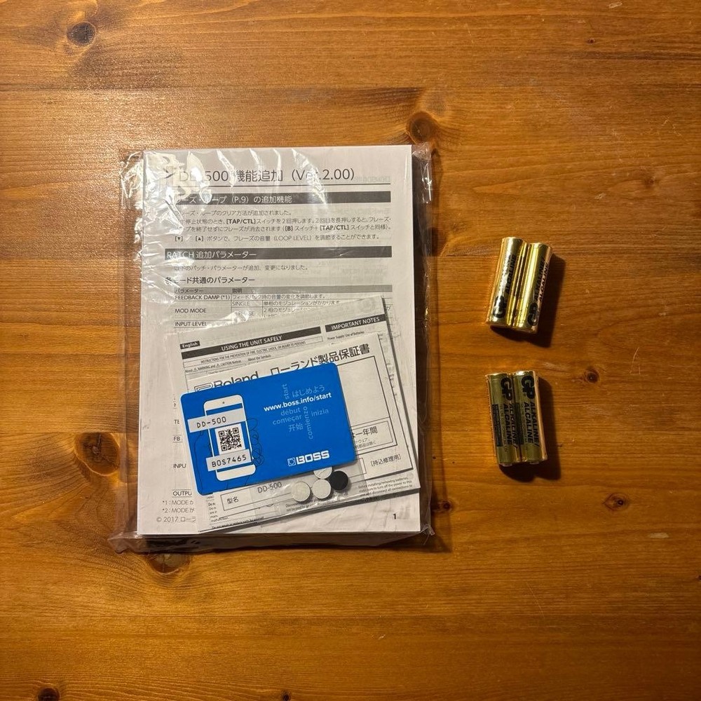BOSS DD-500 920128