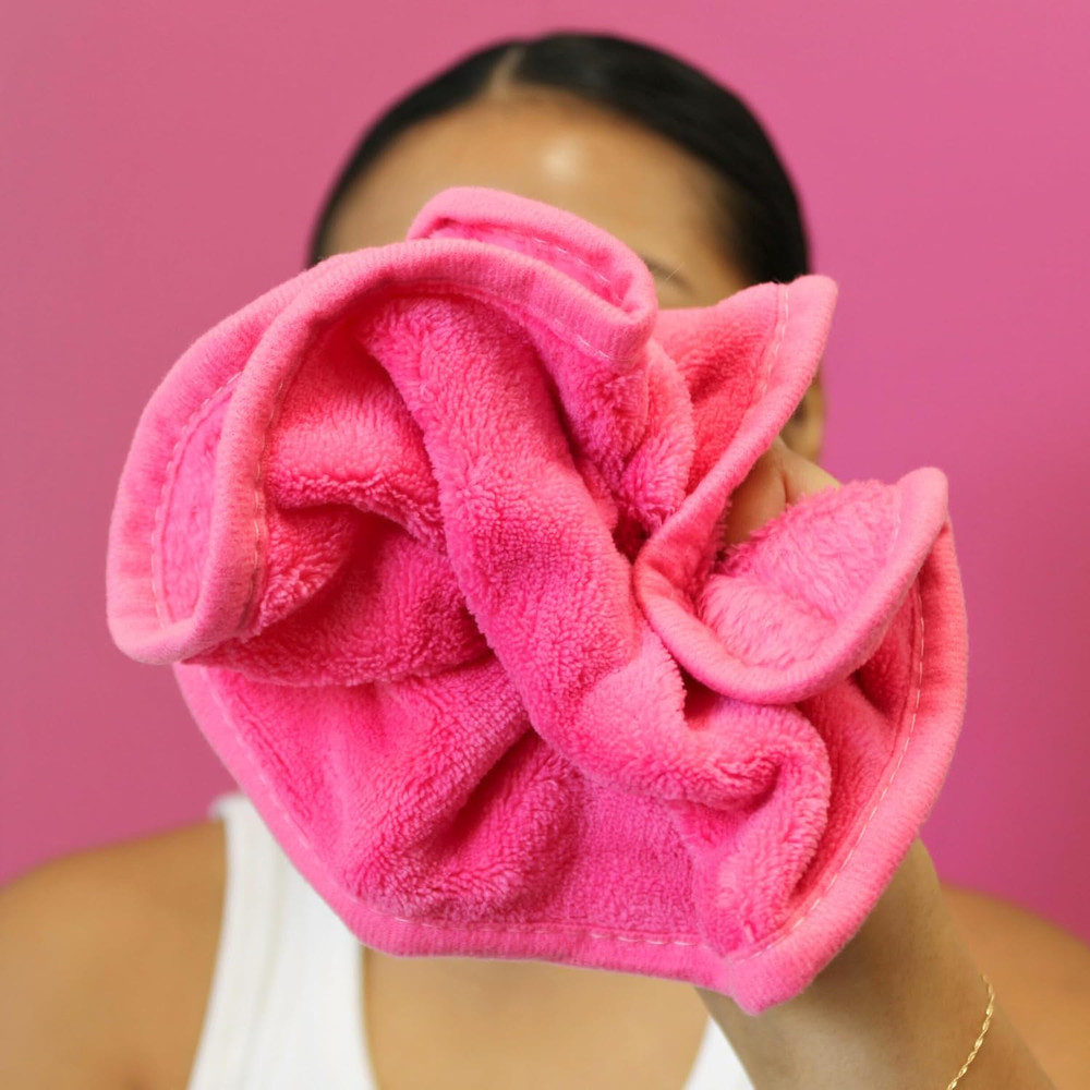 Makeup Remover Cloths - Reusable Microfiber Face Towels to Cleanse & Remove Make