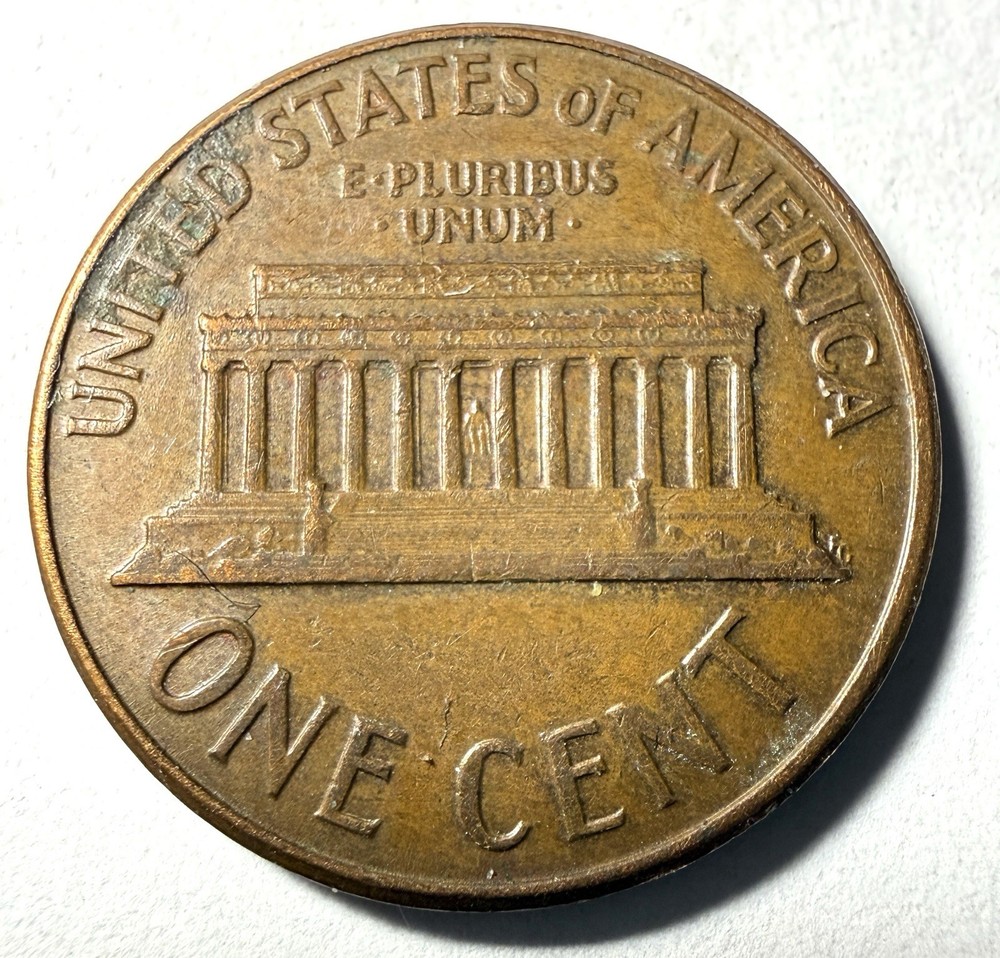 1960 d Lincoln Cent With Mint Mark Error