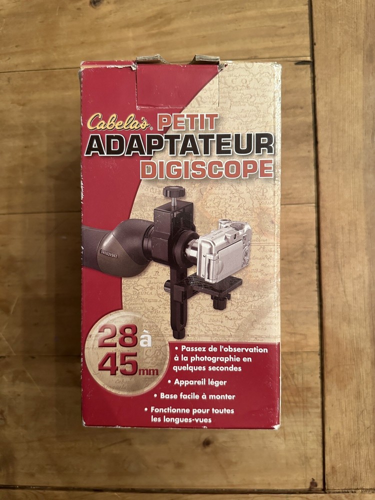 Cabela's Small Universal Digiscope Adapter 28-45mm
