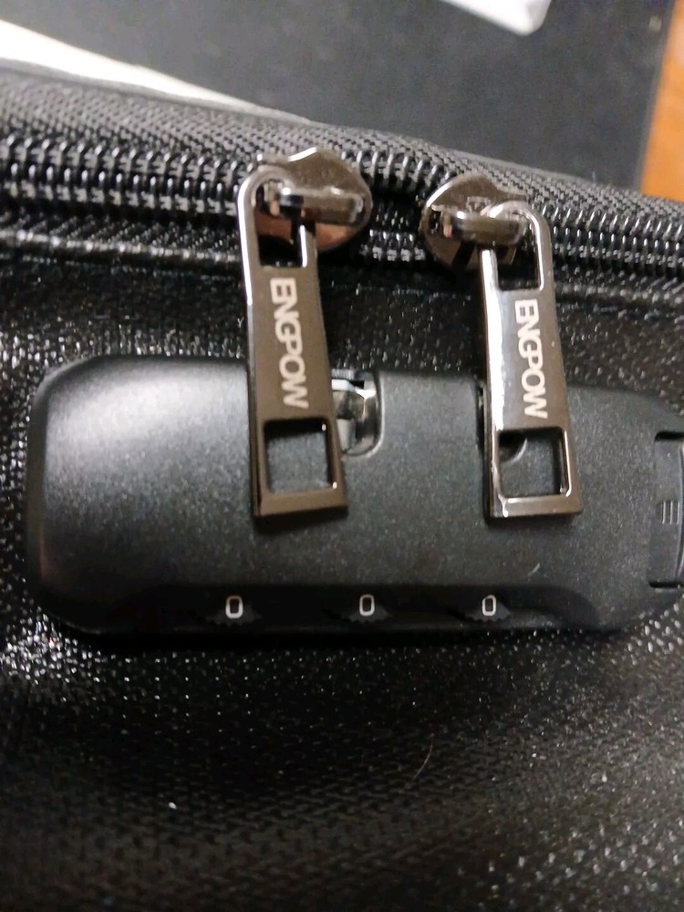 Engpow Fire Proof & Water Resistant Organizer Bags With Lock Multi Layer Storage