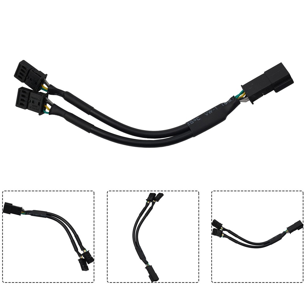 Car Electronics Accessoreis ECU Y Splitter Black Cable Wire Controller NBT Touch