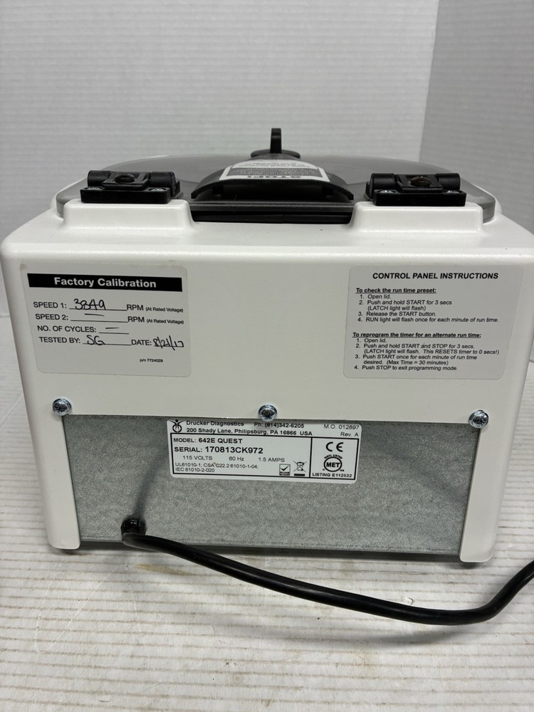 Horizon Mini E Quest Diagnostics Model 642E Quest New Open Box