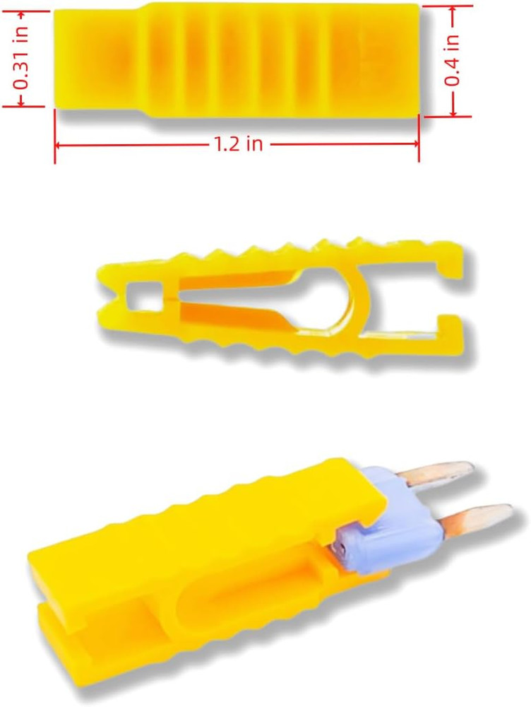Relay Puller Pliers, 4-Pack Relay Fuse Puller Tools, Relay FMM Fuses Puller Auto