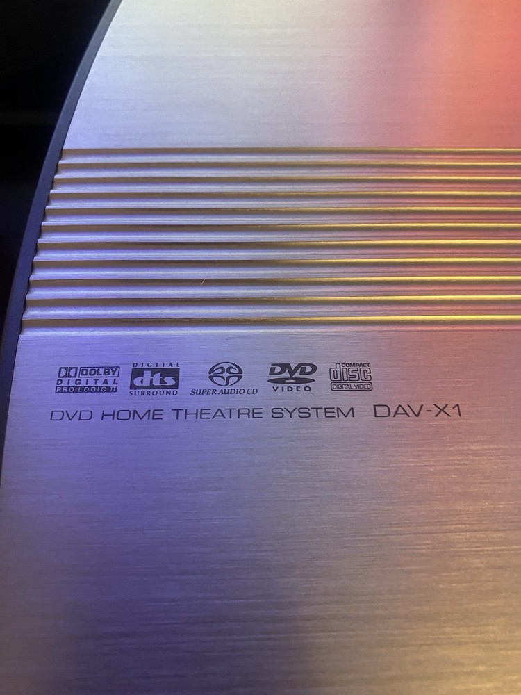 Sony S- Force Pro CD-DVD Player Mod #HCD-X1 No Remote