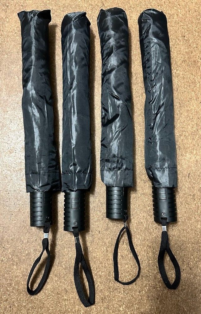 4x T-Mobile Black Automatic Umbrella (Opens with a Button) (LIMITED EDITION)