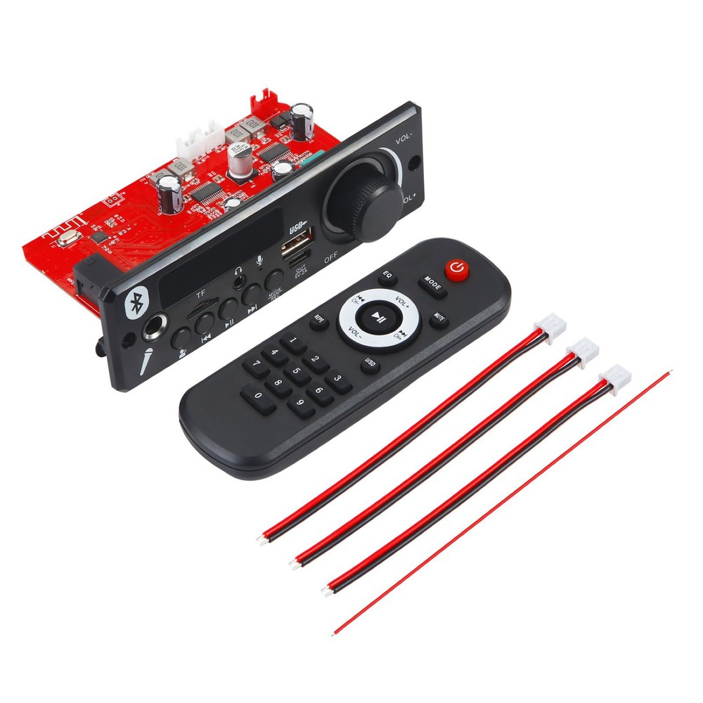 MP3 Decoder 160W Amplifier Bluetooth 5.0 Multiple Media Formats Compatibility