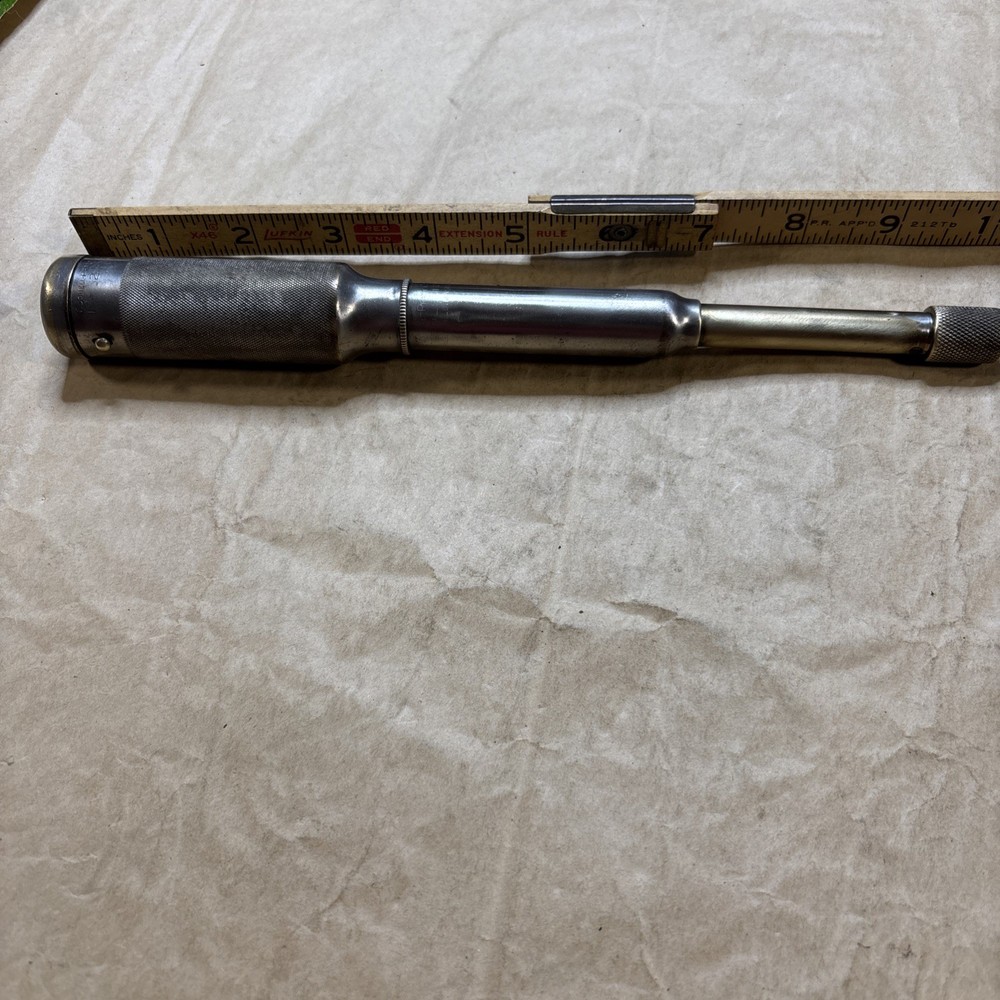 Vintage 10” GOODELL-PRATT TOOL SMITHS PUSH DRILL With Four Bits