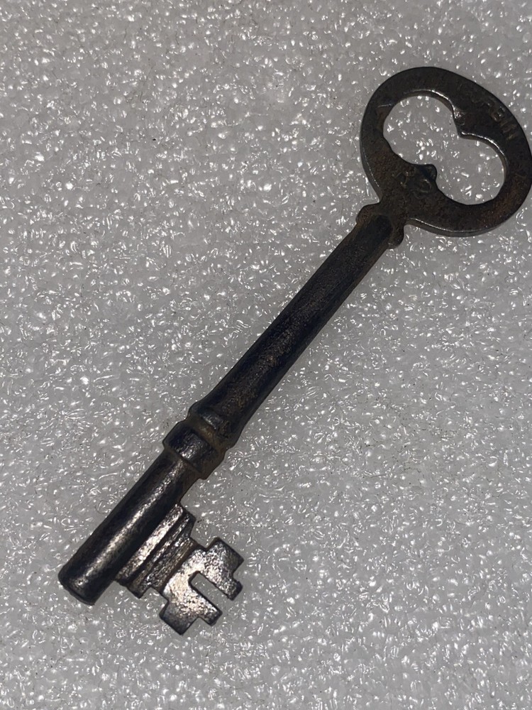 Antique Corbin Mortise Lock Skeleton Key Marked R2