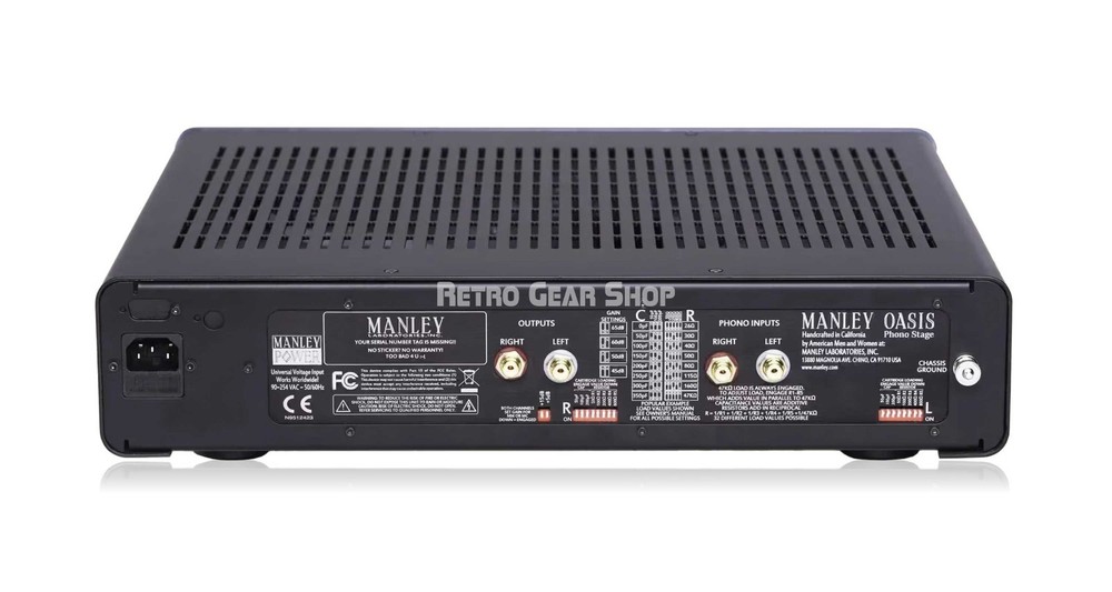Manley Laboratories Oasis Phono Stage Preamplifier